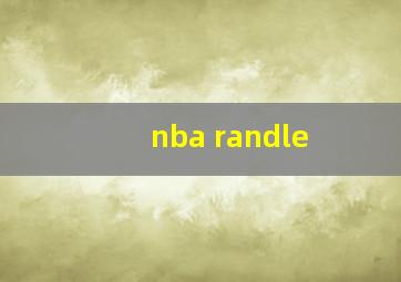 nba randle